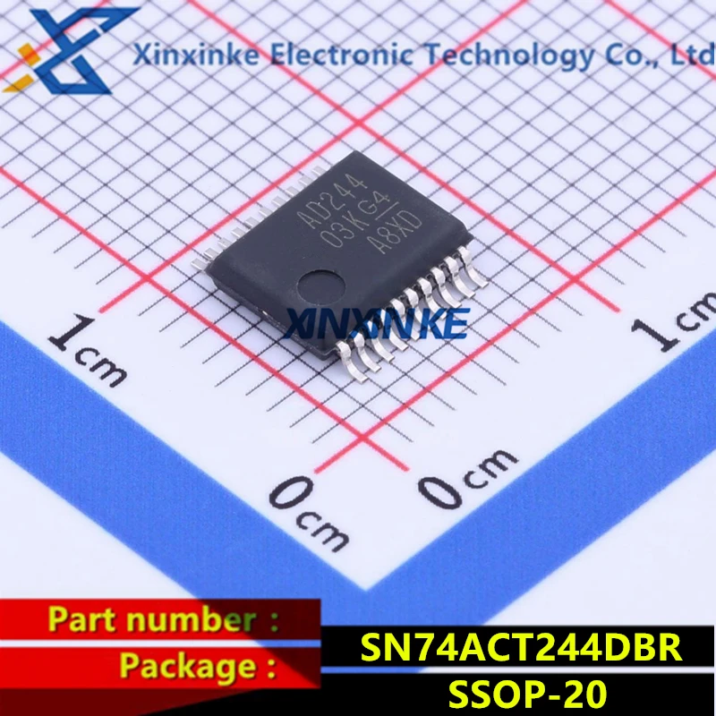 

5PCS SN74ACT244DBR SSOP-20 AD244 Buffers & Line Drivers Tri-State Octal Logic ICs Brand New Original
