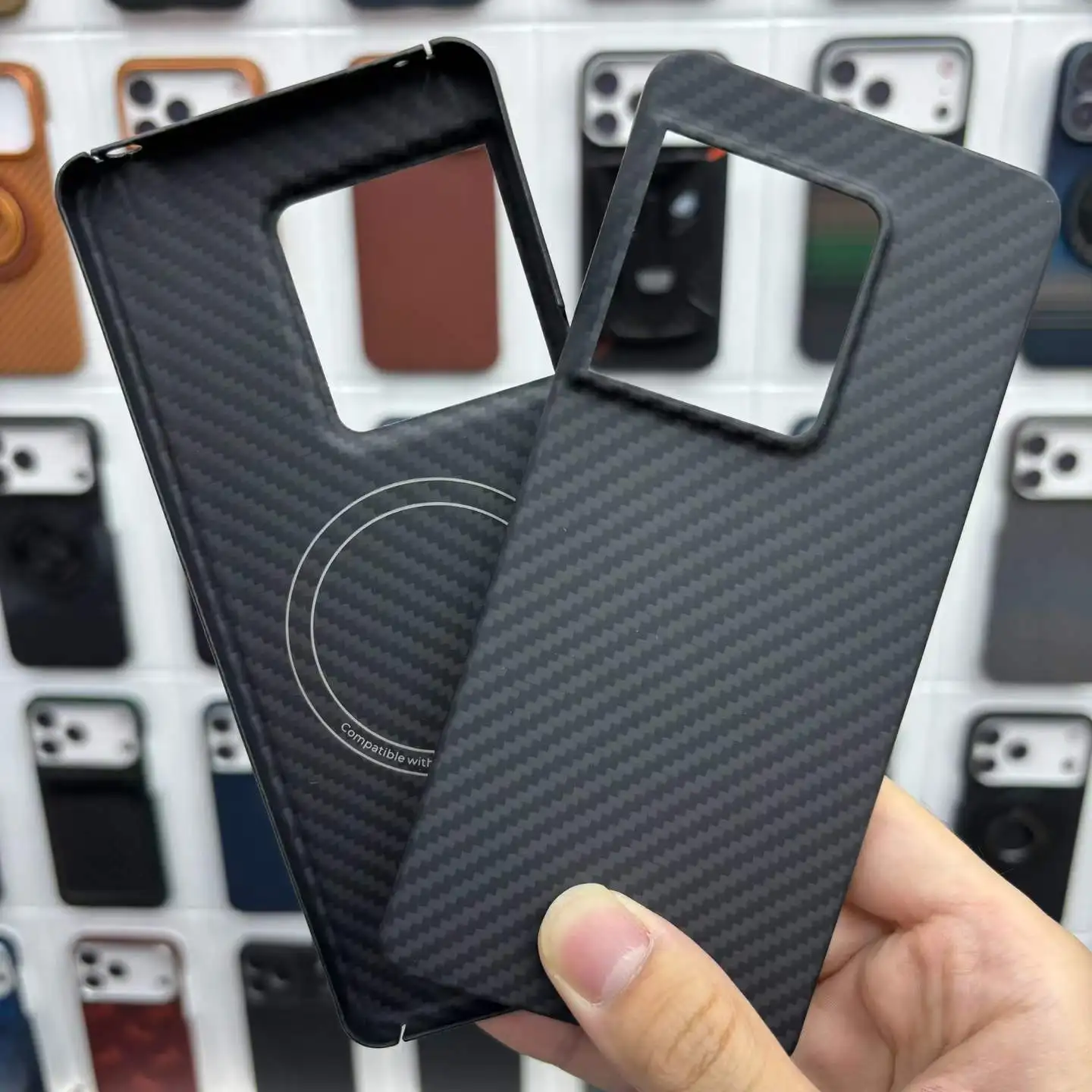 AKATIP For Sony Xperia 1viii  aramid fiber carbon fiber lightweight business Sony 1Viii  protective cover