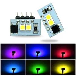 2Pcs Car LED Interior Light Atmosphere Lamp Foot Bulbs Courtesy Center Arm Rest Storage Bin Light For VW Touareg III 2018-2024