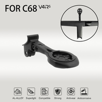 Integrated Handlebar Computer Mount Compatible with GoPro Garmin Bryton Wahoo for C68 V4RS CC.01