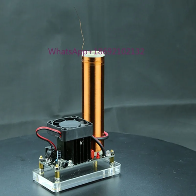 Pll sstc mini Tesla coil Play mobile phone/computer music Send power