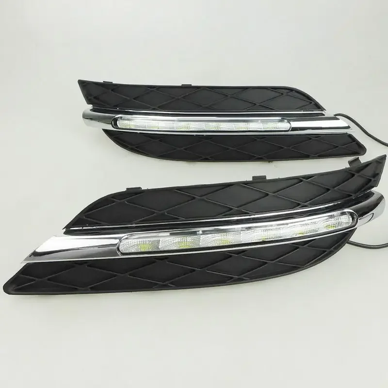 2pcs LED Car DRL Kit For Benz W245 B Class B180/B150/B170/B200 2008 2009 2010 Daytime Running Lights LED Daylight Fog