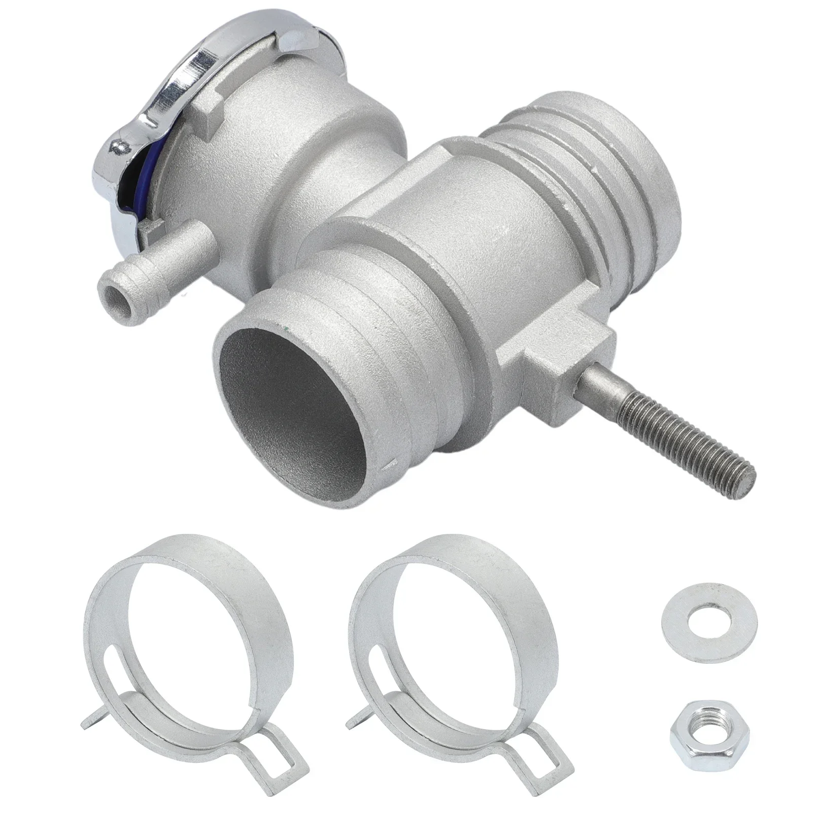 

Aluminium Radiator Coolant Filler Neck with Radiator Fill Cap Fits for Dakota Durango 2000-2004 52028810AL 52029195AK 55116901AA