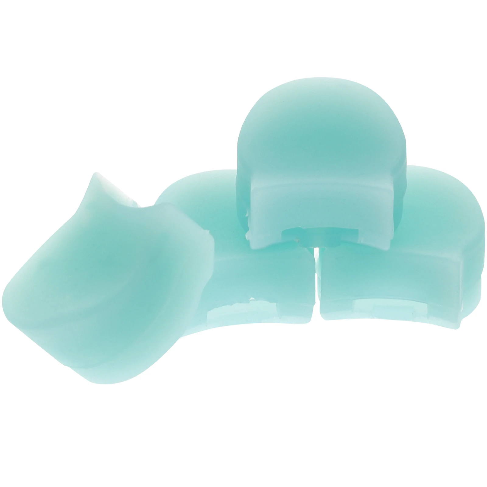

4 Pcs Finger Rest Sleeves Protectors Clarinet Thumb Cushion Instrument Glove for Blue Pads Gloves
