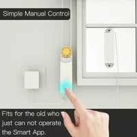 DIY Smart Motorized Chain Roller Blinds Shade Shutter Drive Motor Powered By Solar Panel and Charger for Bluetooth APP Control