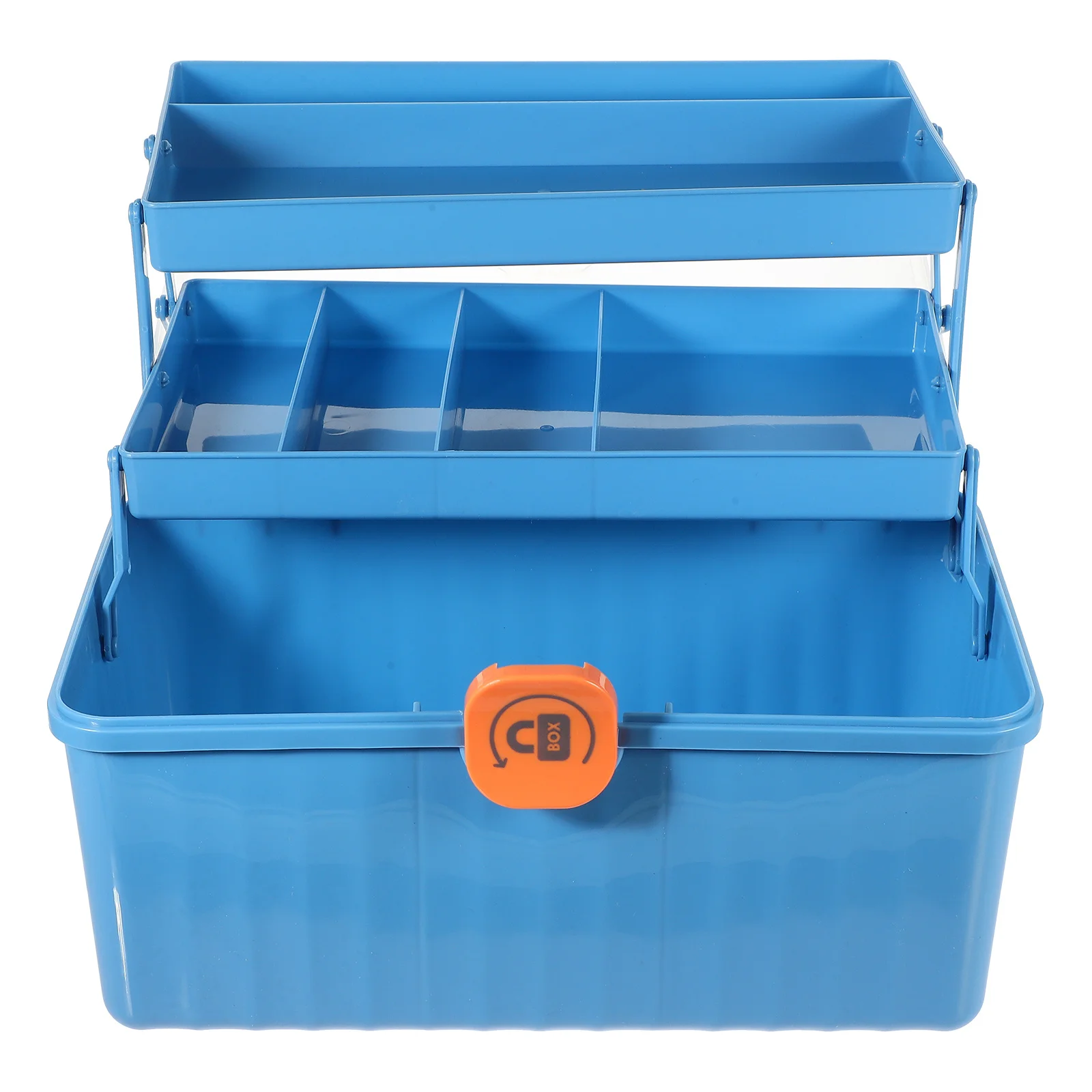 First Aid Storage Box Household Medicine Container Reusable Plastic Case for Pills Cosmetics Accessories Multi-Purpose