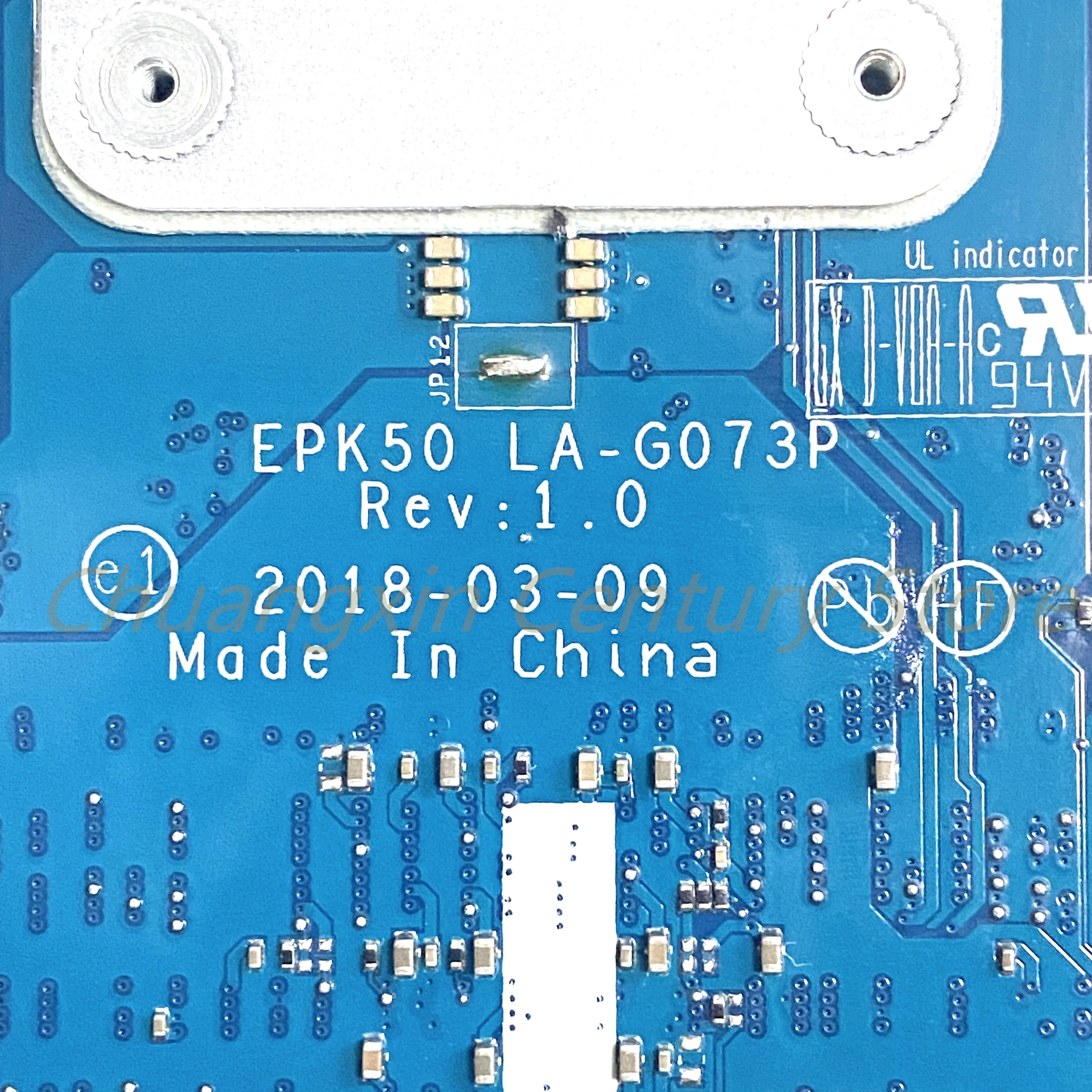 LA-G073P motherboard Suitable for HP Pavilion 15-DA 15T-DA laptop with N4000 N5000 CPU 100% Tested Fully Work