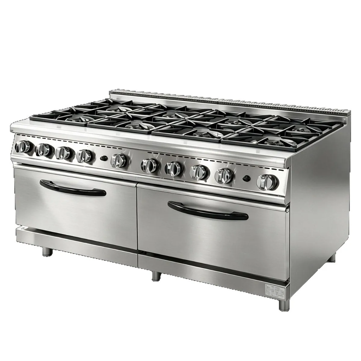 Gas TQ-8 head pot oven with oven and cabinet base combined furnace liquefied natural gas 2610 head western kitchen equipment