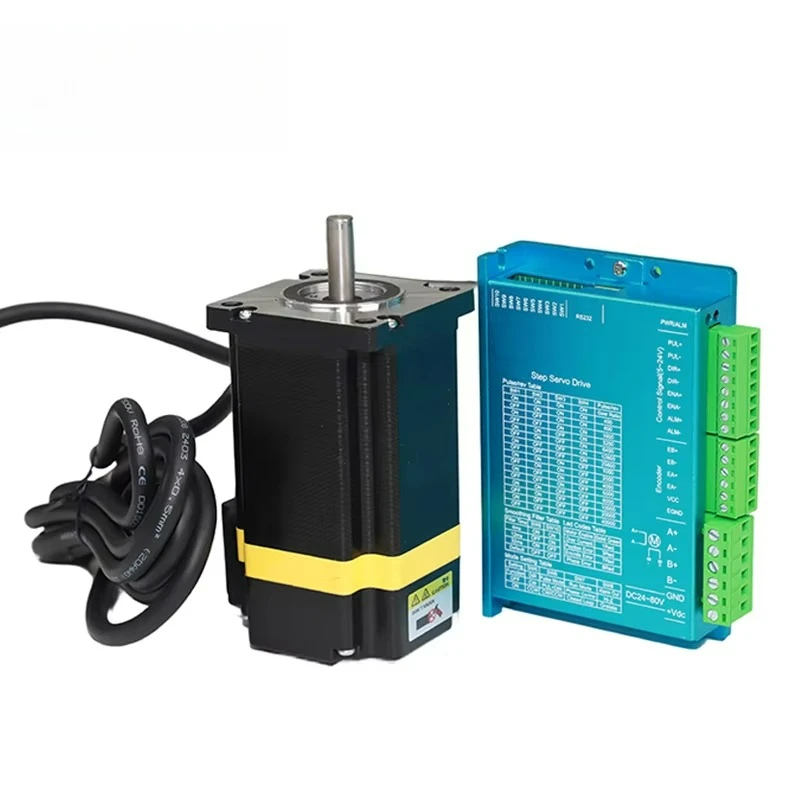 Numerical control stepper motor kit with performance-oriented two-phase hybrid speed controller