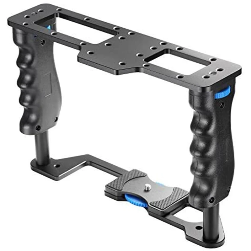 ฟิล์มอะลูมินัมอัลลอยทำฉากยึดกล้องวิดีโอสำหรับกล้อง DSLR เช่น Canon 5D Mark II III 700D กล้อง Nikon D7200