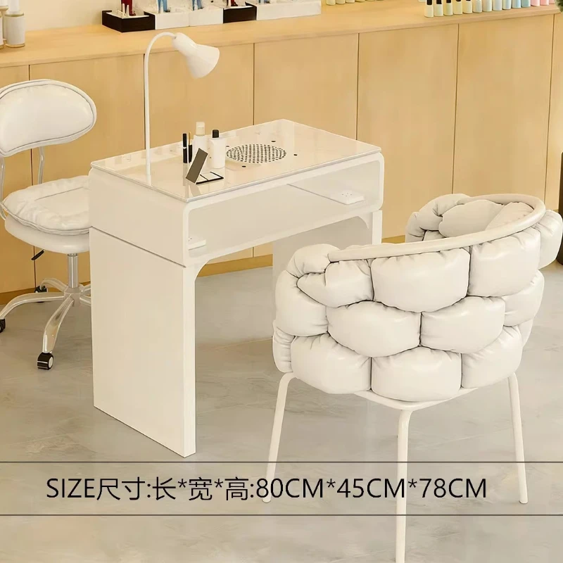 

Новая модель маникюрного стола с пылесосом, мраморная столешница, керамическая поверхность, стильная коммерческая мебель Tavoli Ungueali ZY40MJZ