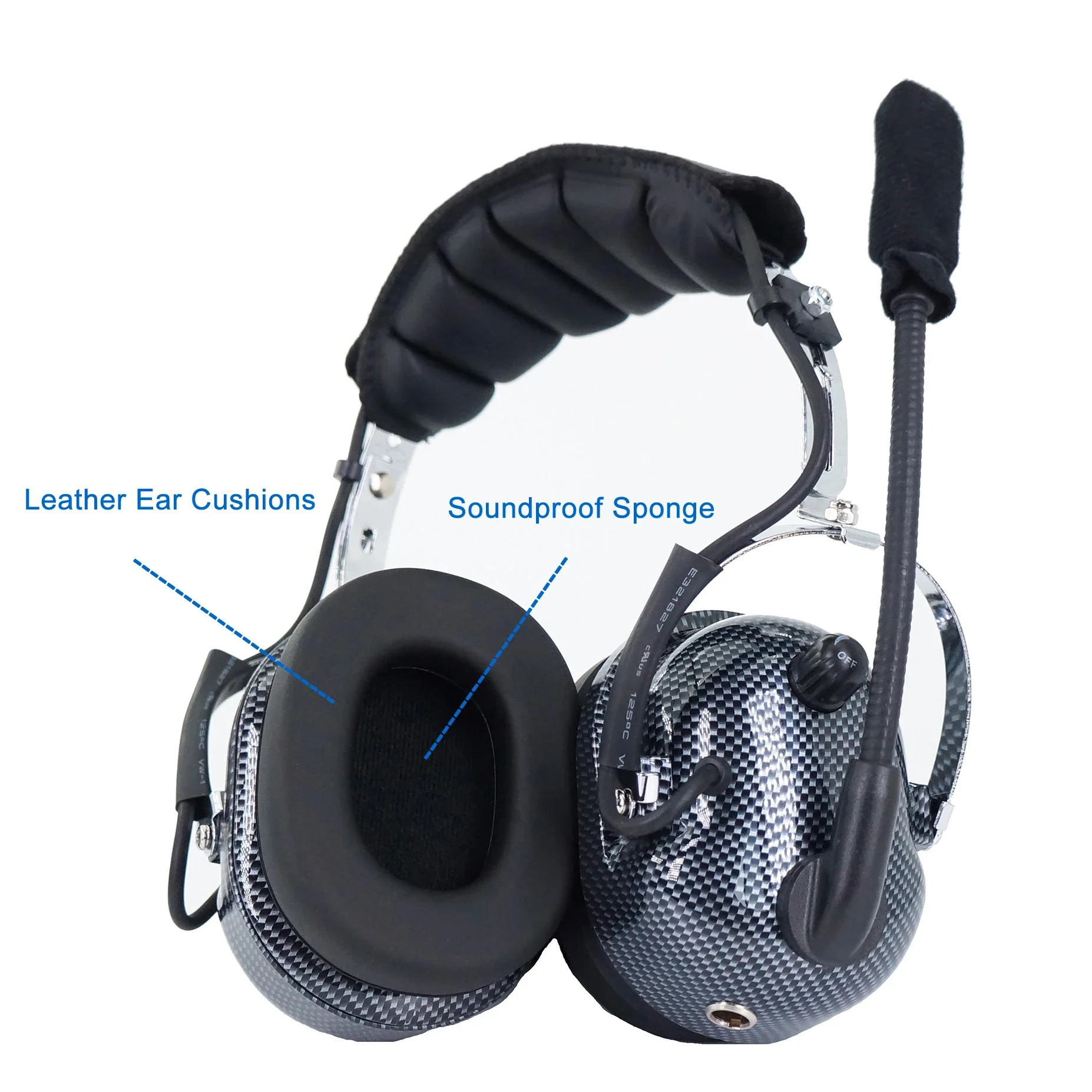 TH017 Walkie Talkie Headset Noise-Cancelling Radio dua arah Earphone Earpiece pengurang kebisingan bebas genggam KD0103