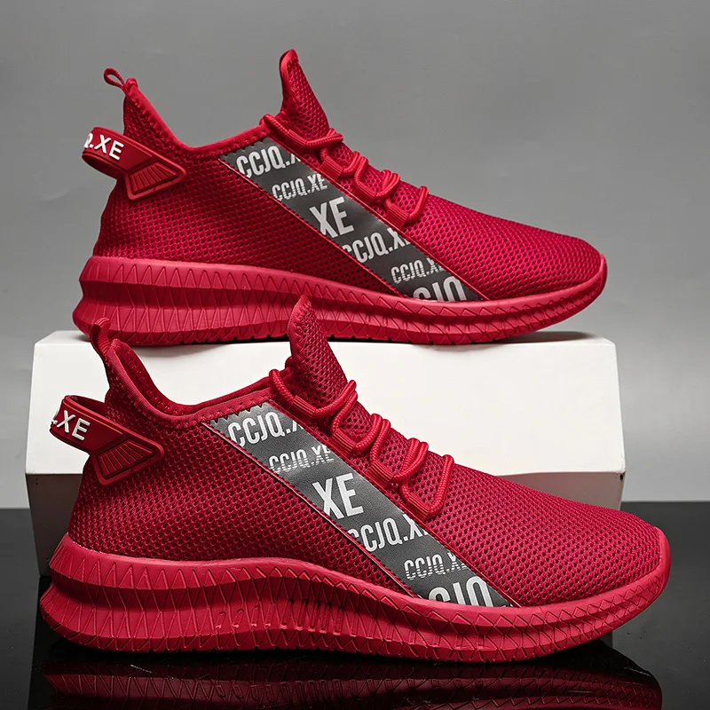 Running Shoes Casual Marathon Men Sports Lightweight Shock-Absorbing Comfortable Athletic Speciality Walking Sneakers Male