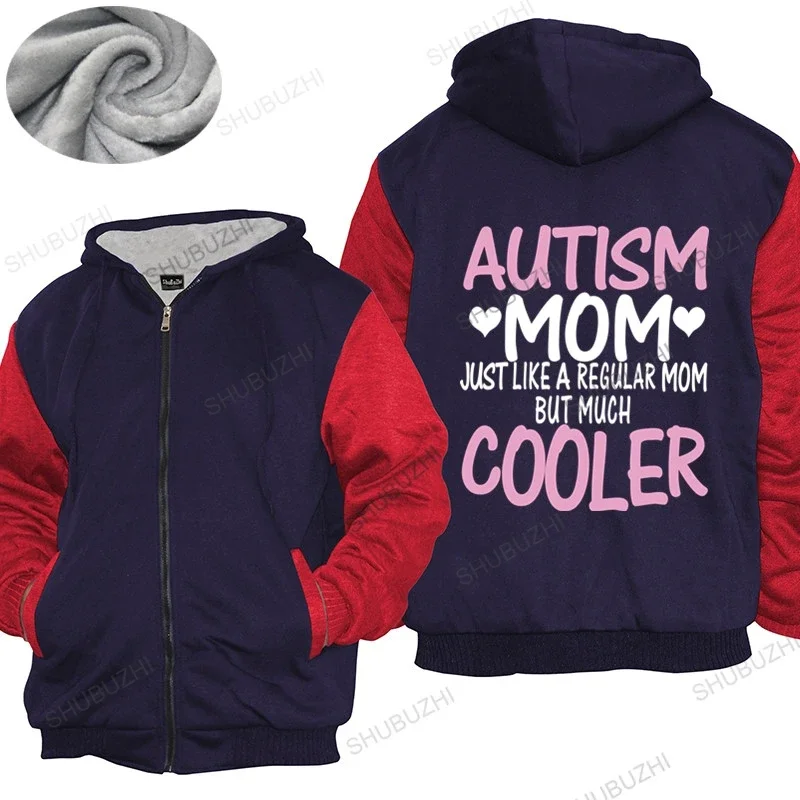 hoodies winter men thick hoody Autism Mom Just Like A Regular But Much Cooler Popular Tagless thick hoody Mens thick hoody