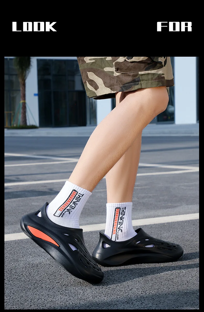 

​Unisex Slip-On Clogs​ - Breathable Non-Slip Textured Sole Comfort Footwear Lightweight Ergonomic Slippers for Indoor/Outdoor