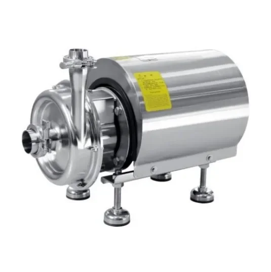 Stainless Steel Food Grade Centrifugal Transfer Pump Cover 380V 60HZ ABB Motor 1.5KW 3PHASE Single Stage Electric OEM Supported