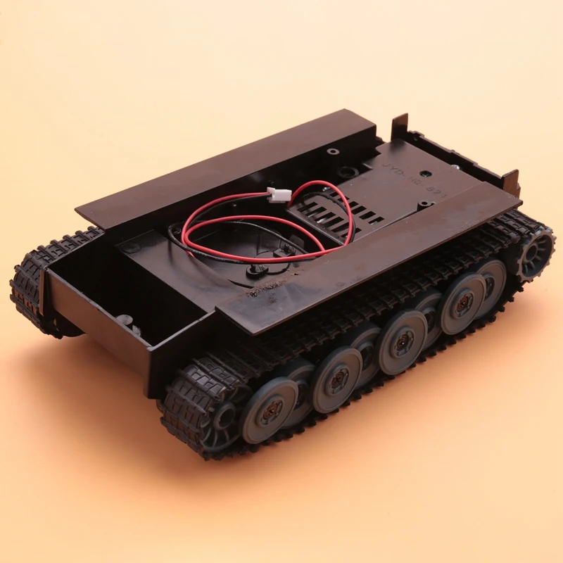 Smart Robot Tank Chassis Kit para Crianças, RC Tank, Rubber Track, Crawler para Arduino, DIY Robot Toys