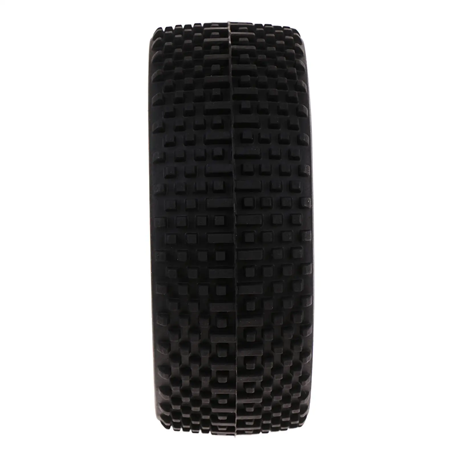 High Quality RC Buggy Tires 1/8 Scale Black Rubber Wheels 17mm Hex Rims Off Road Parts for HSP HPI Traxxas Car Truck