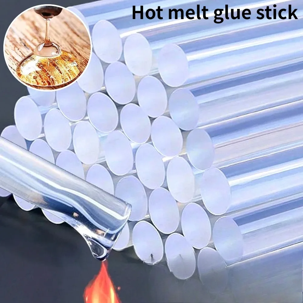 7mm Transparent Hot Melt Glue Sticks Strong Adhesive DIY General Purpose for Electric Glue Gun Sealing Dent Repair