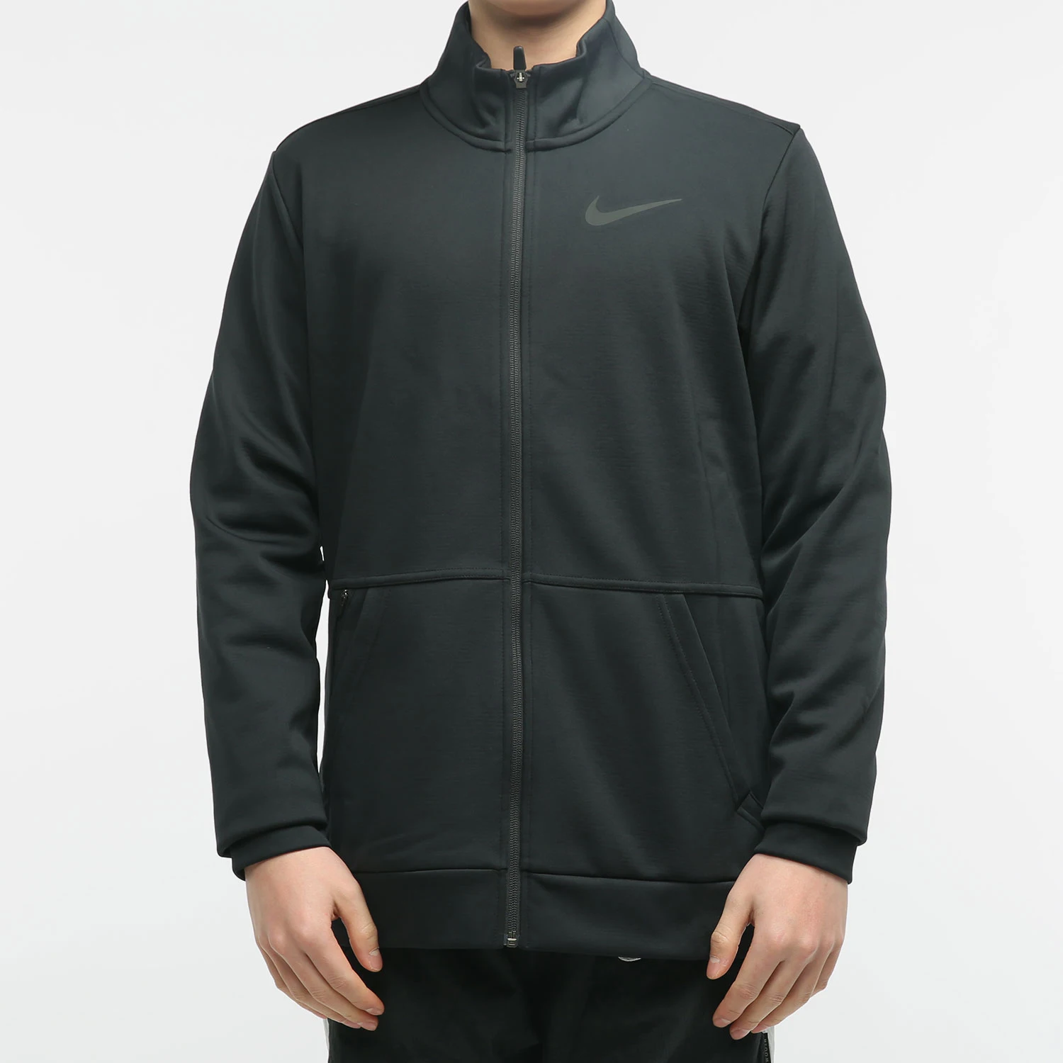 

Nike Authentic Men's Stand Collar Fleece Running Training Sports Jacket Outerwear CZ7394-010