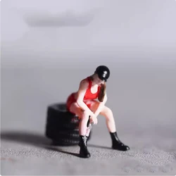 Resin Diorama 1:64 Scale Miniature Figures Miniatura  Garage Scenes Minifigures Model Kit DIY Craft Toys Anime Figure  Collectib