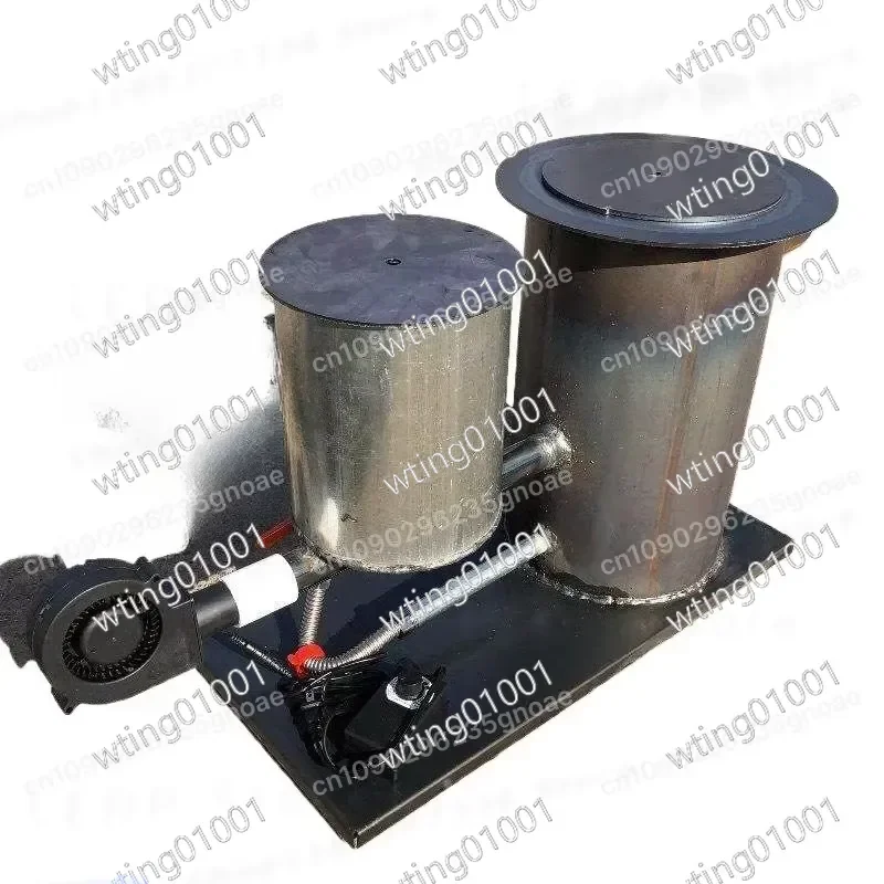 1pcs Energy Saving Waste Oil Burning Heater Furnace Household Rural Warming Heating Stove for Greenhouse Planting Breeding