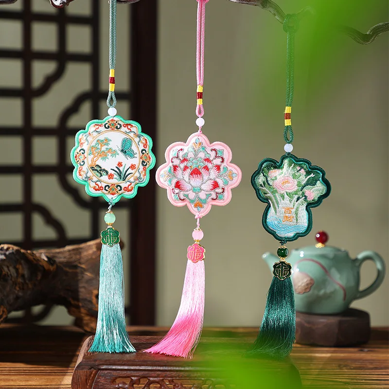 Dragon Boat Festival souvenir Guochao sachet pendant Dunhuang sachet antique Hanfu pendant Car merchandise