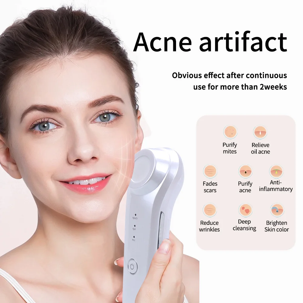 Massageador facial de plasma tratamentos cicatriz máquina de remoção de acne anti rugas dispositivo de beleza para pescoço rosto melhora o tom da pele