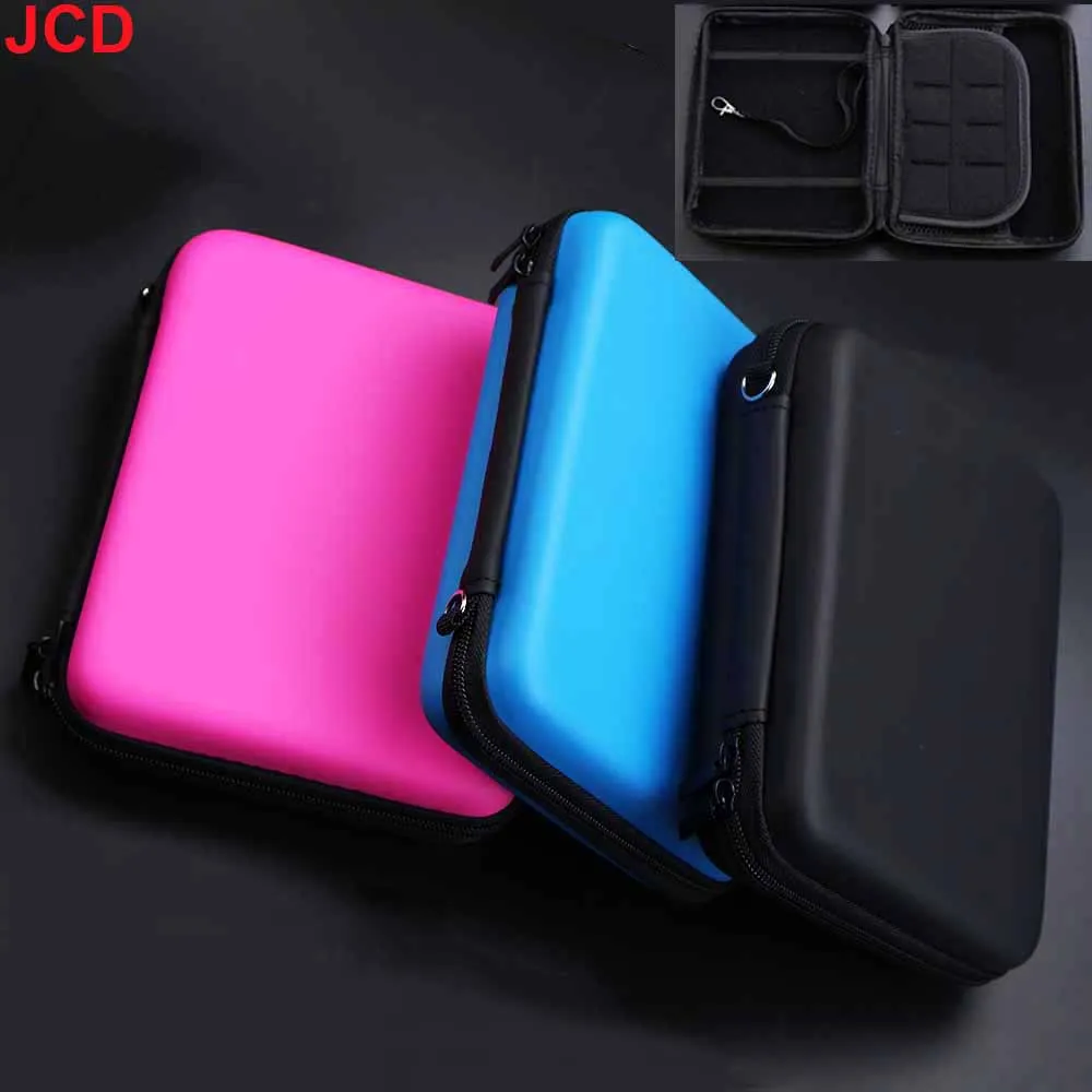 JCD Hard EVA Storage Zip Case Protective Holder For 2DS Game Card Shell Cover Bag High Quality Game Card Shell Storage Box