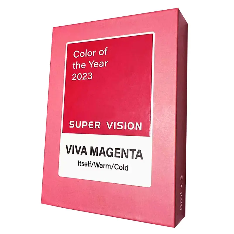 Conjunto de Tinta Aquarela Super Vision, Cor Pop, Mica Natural, Arte tubular, Camada de Pérolas, 8ml, 2023