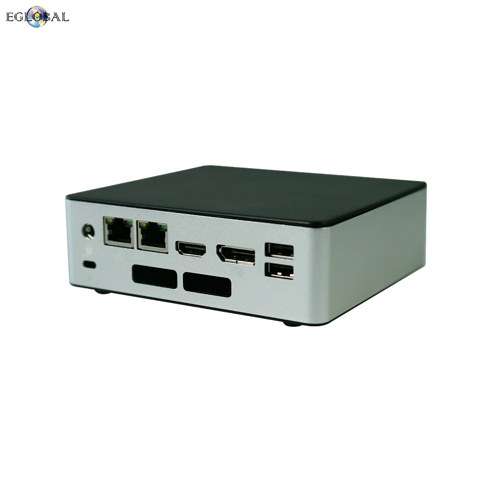 

EGLOBAL Мини-ПК Intel Alder Lake N100 Windows 11 Мини-ПК 8/16 ГБ DDR5 256/512 ГБ PCIe M.2 SSD Ультратонкий настольный компьютер