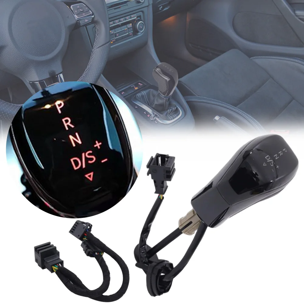 

Автомобильная электронная ручка переключения передач, светодиодная ручка переключения передач для VW Golf Passat Tiguan Touran Jetta Skoda SEAT LHD