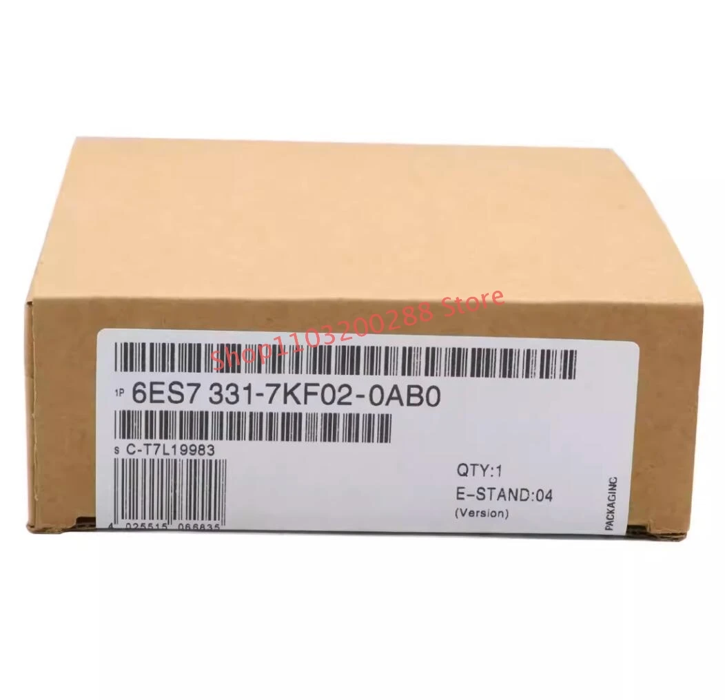 1PCS 6ES7331 7KF02 0AB0 Analog Input Module SM 331 Brand In Box New SIMATIC S7-300 6ES7331-7KF02-0AB0 6ES73317KF020AB0