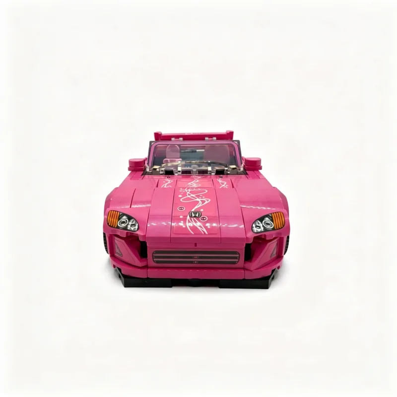294pcs MOC 2 Fast 2 Furious Hondaed S2000 Nose Modification City Champions Model Building Blocks Christmas Gifts Toys Creative view 2