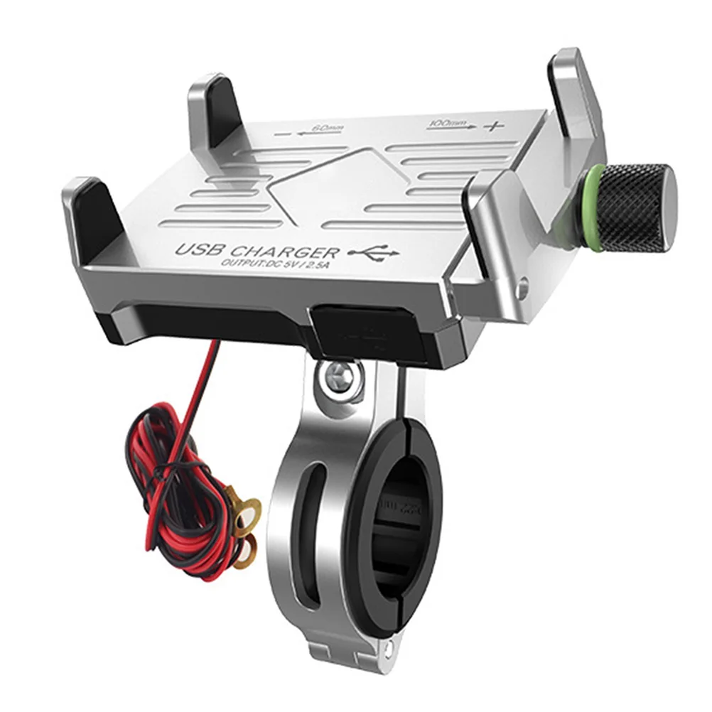 

Mobile Phone Holder Cellphone Stand Motorbike Charging Bracket Mount Motorcycle