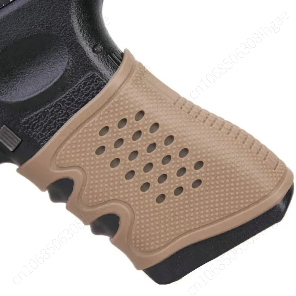 Tactical Rubber Grip Cover Anti-Slip Protective Cover Is Suitable for G17 19 20 21 22 23 25 31 32 34 35 37 Decorative Grip Cover