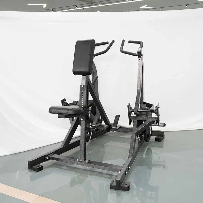 Steel Strength Training Machine Iso-lateral Seated Rowing Machine Commercial Gym Equipment From Source Factory