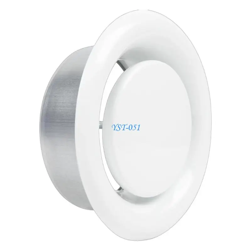 E15A Permanent Steel Building Outlet Diffuser for Consistent Execution in Kitchen Bathroom and Office Outlet Applications