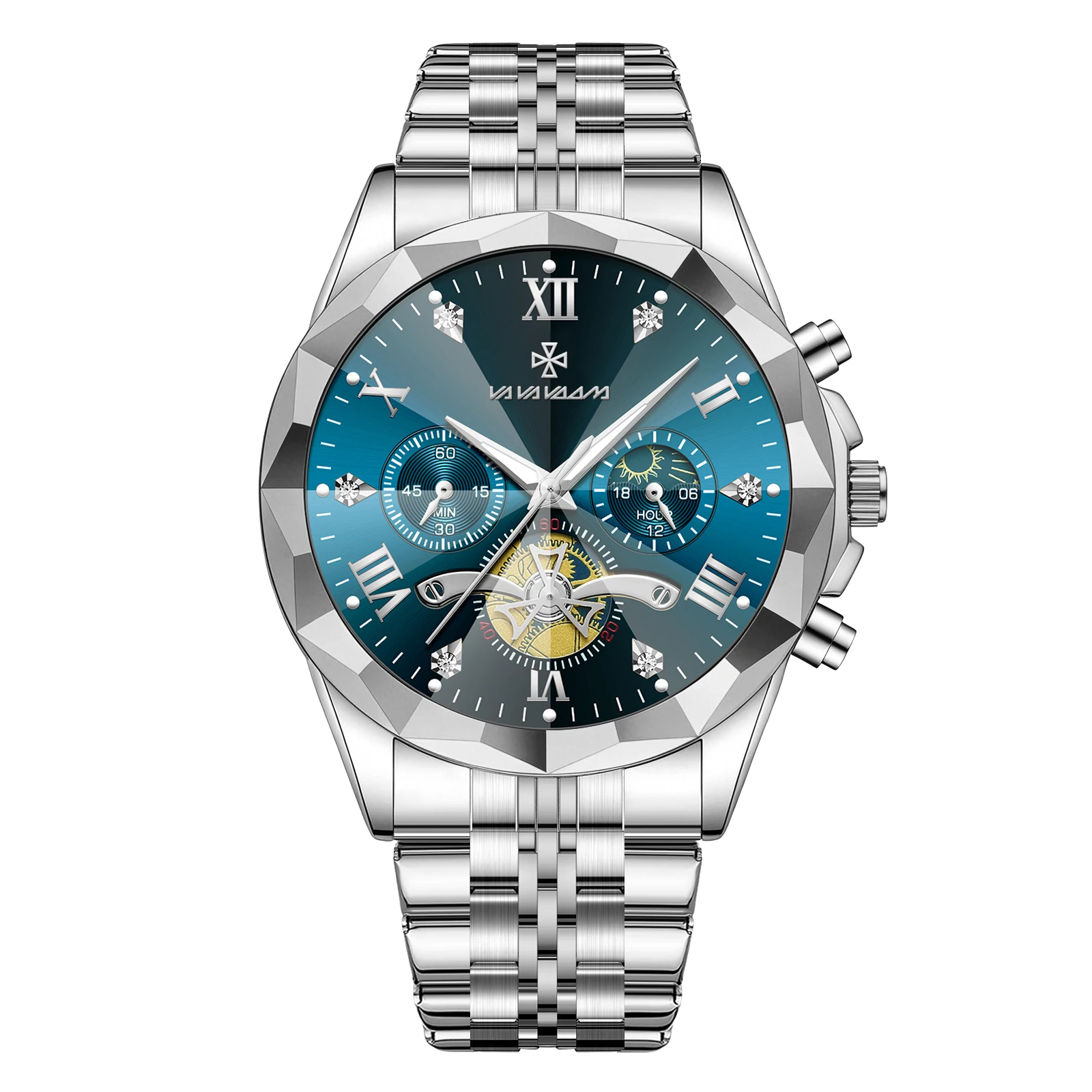 Men's VA VA VOOM Multifunctional Quartz Watch