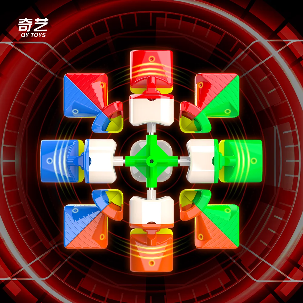 [Picube] QiYi Warrior M 3x3x3 المكعب السحري 3x3 مكعب السرعة المغناطيسي Cubo Magico Magic Cubo مسابقة ألغاز السرعة الاحترافية