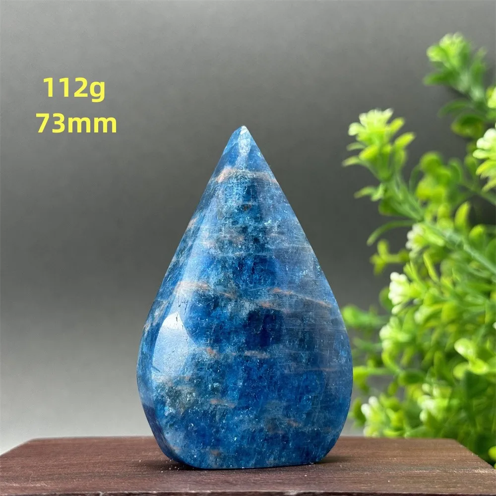 Natural Gemstone Blue  Phosphorus gray Free Form Torch Reiki Healing Meditation Energy Chakra Home Decor Gift