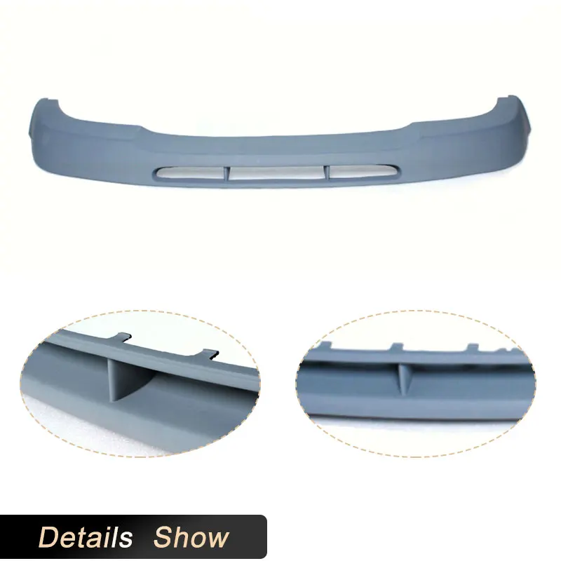 Car Styling PU Car Front Bumper Lip Spoiler Splitters for Volkswagon VW Golf 4 MK4 Standard 1998-2004 Non GTI Front Bumper Lip