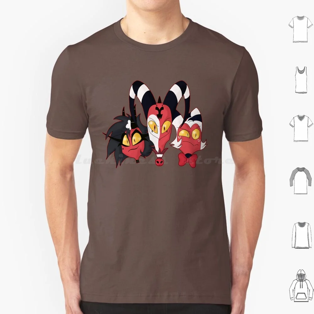 I.M.P Of Helluva T Shirt Big Size 100% Cotton Helluva I M P Blitz O Millie Moxxie Imps Assassins Vivziepop Fanart Fanartist