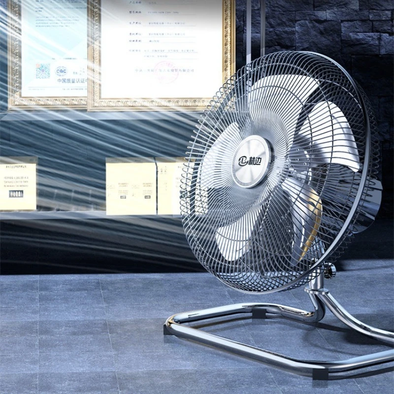 Linbian Oscillating Floor Fan Powerful Standing Fan High Wind Industrial Commercial Heavy Duty Fan