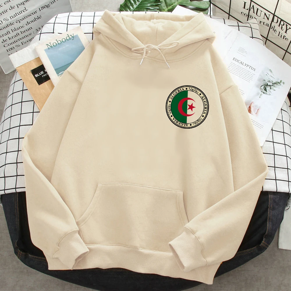 Algeria hoodies women gothic sweat y2k japanese vintage sweater clothing women Korean style clothing