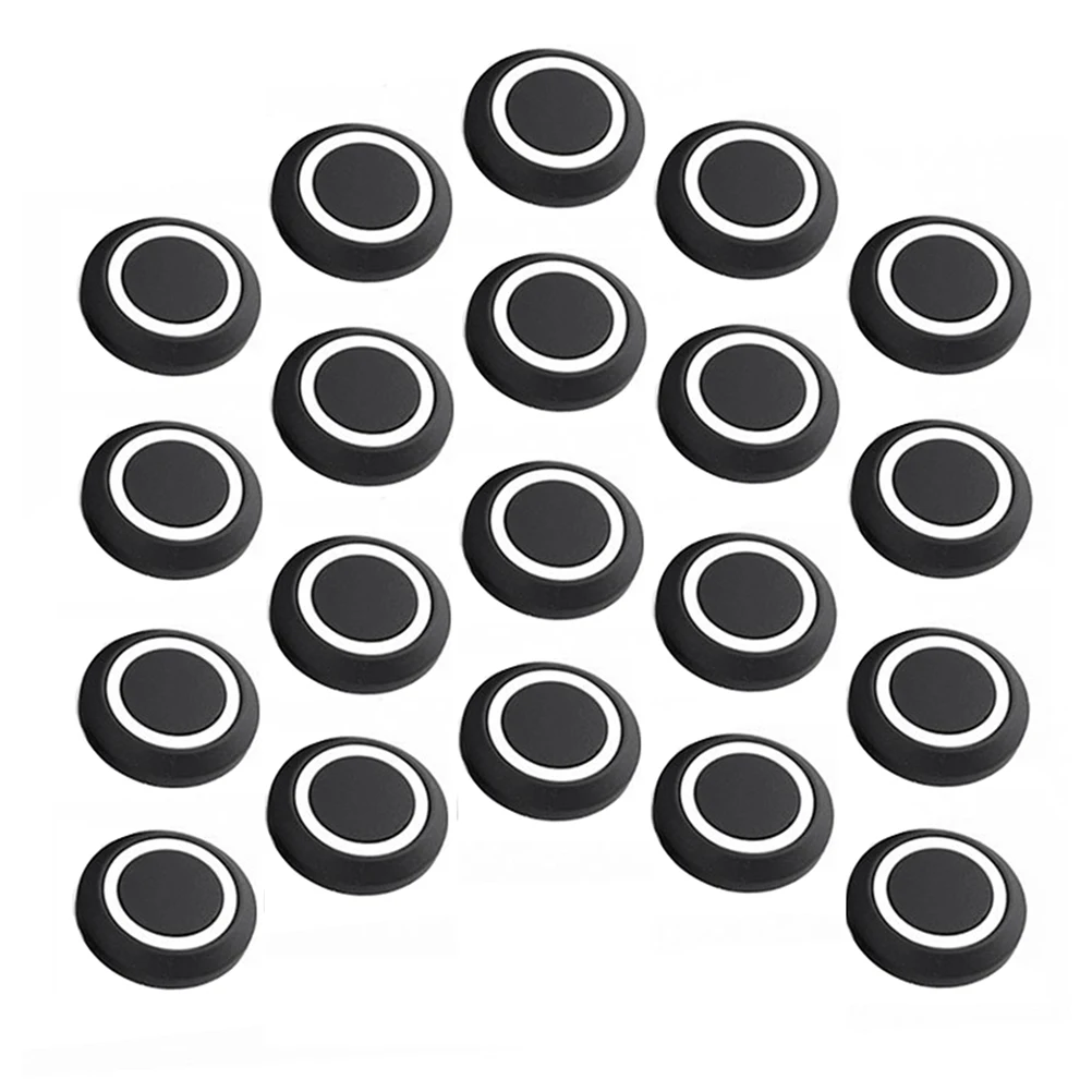 

20 pcs Anti-collision Silicone Stickers for Car Side Door Bumper Protection Suitable All Models Tear-resistant Easy Installation