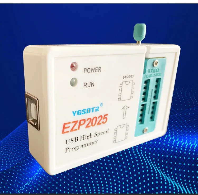 Il nuovo programmatore senza unità EZP2025 supporta i chip della serie 24/25/93/95 per riconoscere automaticamente la masterizzazione diretta di Asus CAP