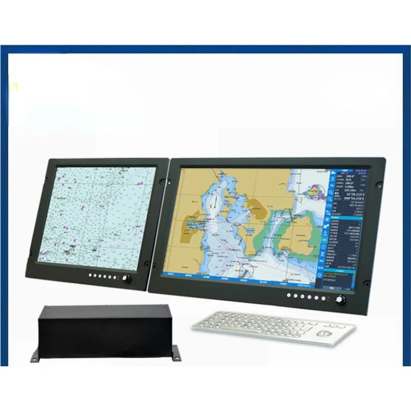 HM-5818 Shipboard Chart ECDIS Electronic Nautical Chart Terminal 19-Inch 24-Inch CCS Ship Inspection Certification