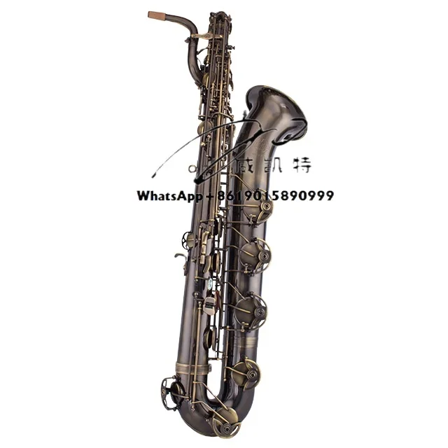 

High Quality Eb Key TSBS-680Q Antique Bronze Baritone Saxophone