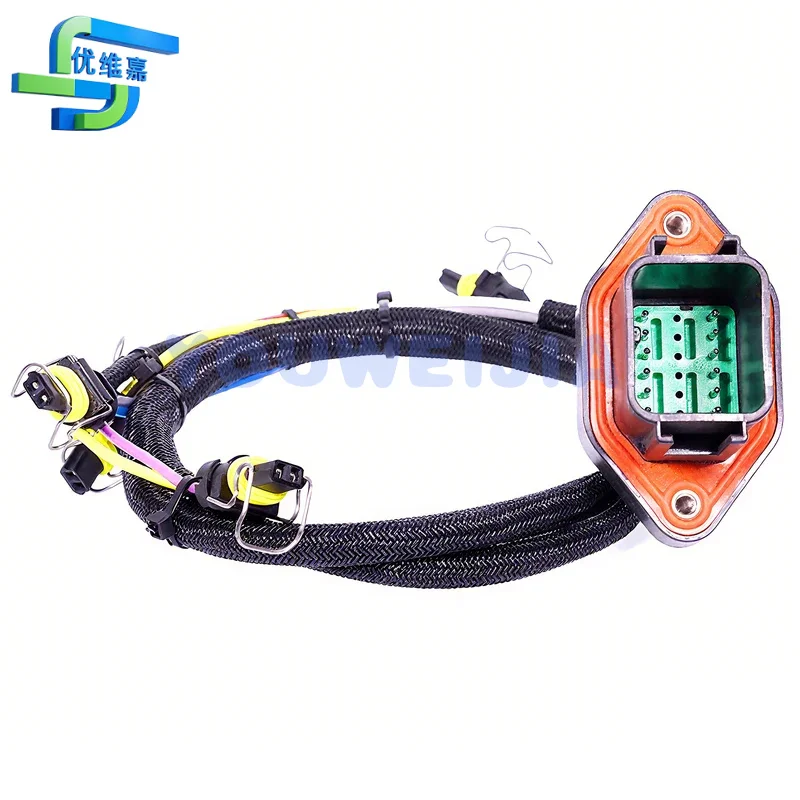 

215-3249 2153249 419-0841 4190841 original fuel injector wiring harness for Caterpillar C9 C-9 E330D E336D E320D excavator parts